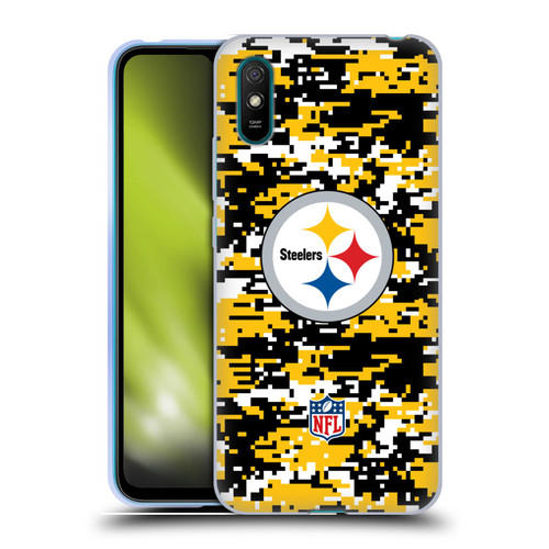 NFL Pittsburgh Steelers Graphics Digital Camouflage Soft Gel Case for Xiaomi Redmi 9A / Redmi 9AT