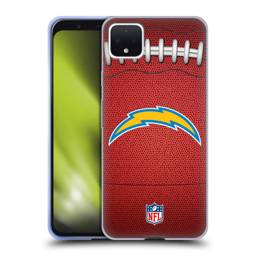 NFL Los Angeles Chargers Graphics Football Soft Gel Case for Google Pixel 4 XL
