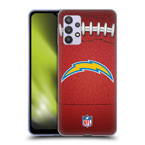 NFL Los Angeles Chargers Graphics Football Soft Gel Case for Samsung Galaxy A32 5G / M32 5G (2021)