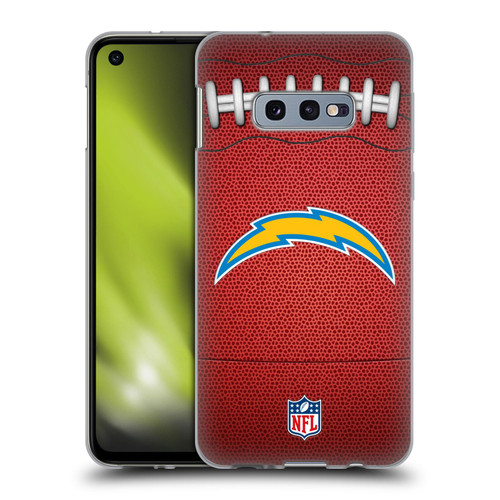NFL Los Angeles Chargers Graphics Football Soft Gel Case for Samsung Galaxy S10e