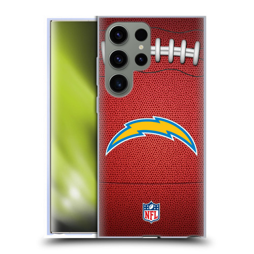 NFL Los Angeles Chargers Graphics Football Soft Gel Case for Samsung Galaxy S23 Ultra 5G