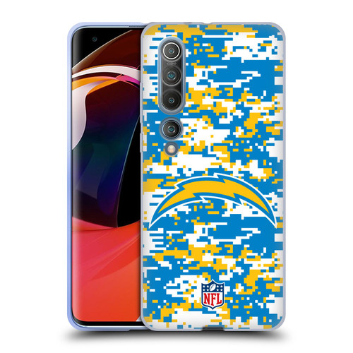 NFL Los Angeles Chargers Graphics Digital Camouflage Soft Gel Case for Xiaomi Mi 10 5G / Mi 10 Pro 5G