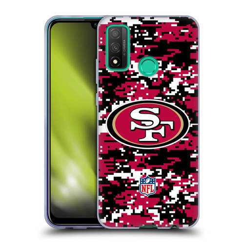 NFL San Francisco 49ers Graphics Digital Camouflage Soft Gel Case for Huawei P Smart (2020)