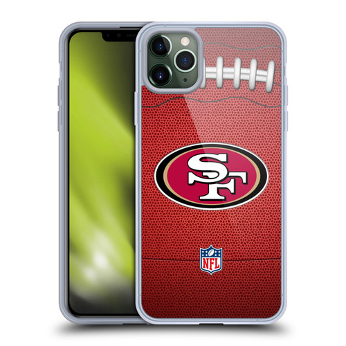 NFL San Francisco 49ers Graphics Football Soft Gel Case for Apple iPhone 11 Pro Max
