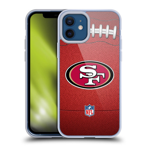 NFL San Francisco 49ers Graphics Football Soft Gel Case for Apple iPhone 12 / iPhone 12 Pro NFL San Francisco 49ers Graphics Football Soft Gel Case for Apple iPhone 12 / iPhone 12 Pro