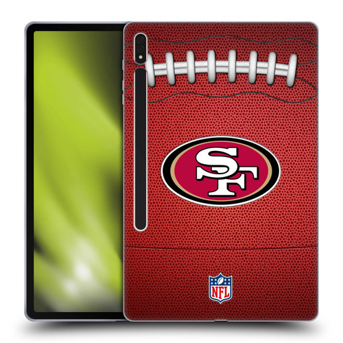NFL San Francisco 49ers Graphics Football Soft Gel Case for Samsung Galaxy Tab S8 Plus