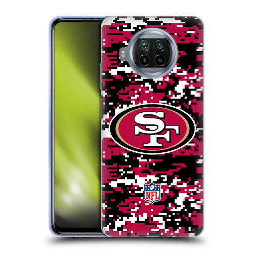 NFL San Francisco 49ers Graphics Digital Camouflage Soft Gel Case for Xiaomi Mi 10T Lite 5G