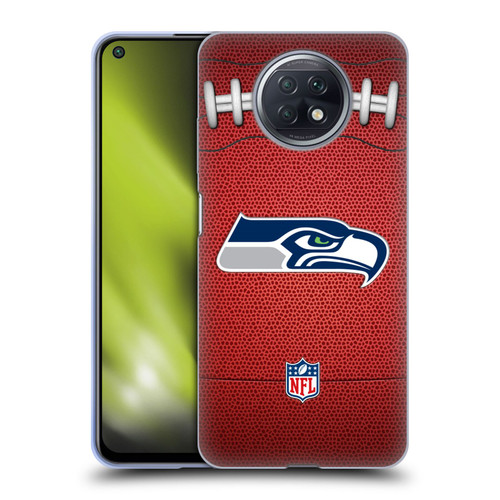 NFL Seattle Seahawks Graphics Football Soft Gel Case for Xiaomi Redmi Note 9T 5G
