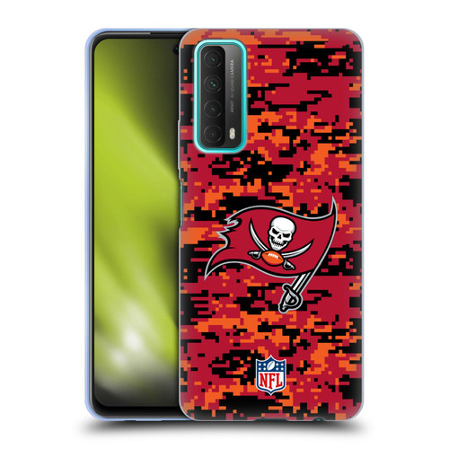 NFL Tampa Bay Buccaneers Graphics Digital Camouflage Soft Gel Case for Huawei P Smart (2021)