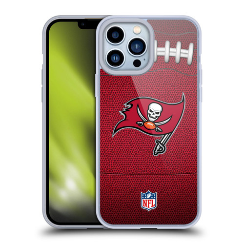 NFL Tampa Bay Buccaneers Graphics Football Soft Gel Case for Apple iPhone 13 Pro Max
