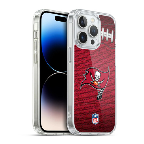 NFL Tampa Bay Buccaneers Graphics Football Soft Gel Case for Apple iPhone 13 Pro & MagSafe