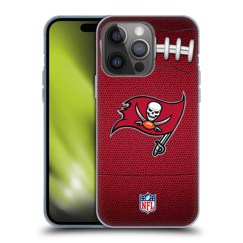 NFL Tampa Bay Buccaneers Graphics Football Soft Gel Case for Apple iPhone 14 Pro