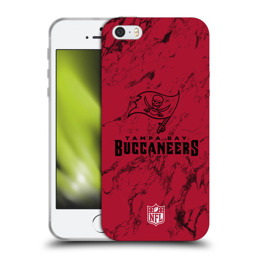 NFL Tampa Bay Buccaneers Graphics Coloured Marble Soft Gel Case for Apple iPhone 5 / 5s / iPhone SE 2016