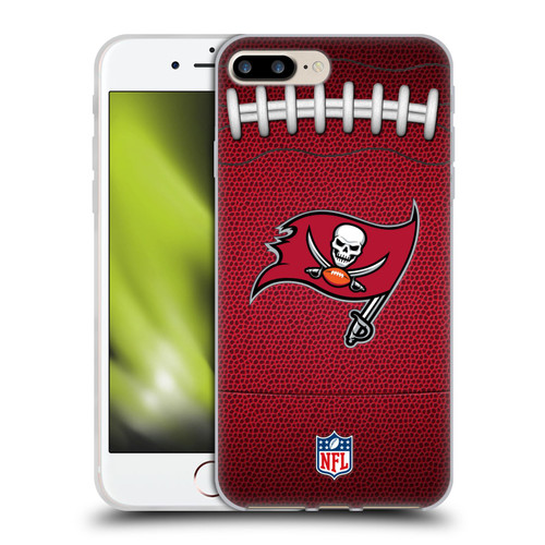 NFL Tampa Bay Buccaneers Graphics Football Soft Gel Case for Apple iPhone 7 Plus / iPhone 8 Plus