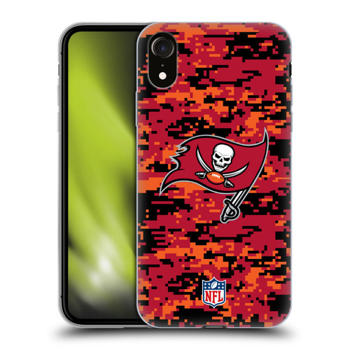 NFL Tampa Bay Buccaneers Graphics Digital Camouflage Soft Gel Case for Apple iPhone XR