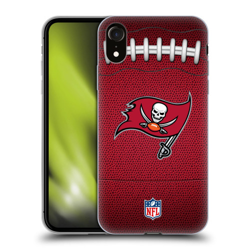 NFL Tampa Bay Buccaneers Graphics Football Soft Gel Case for Apple iPhone XR