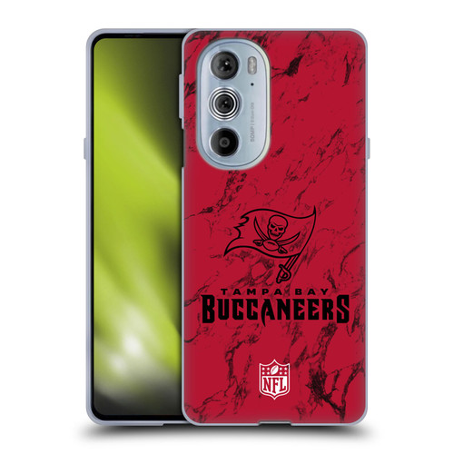 NFL Tampa Bay Buccaneers Graphics Coloured Marble Soft Gel Case for Motorola Edge X30