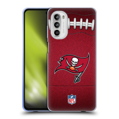 NFL Tampa Bay Buccaneers Graphics Football Soft Gel Case for Motorola Moto G52