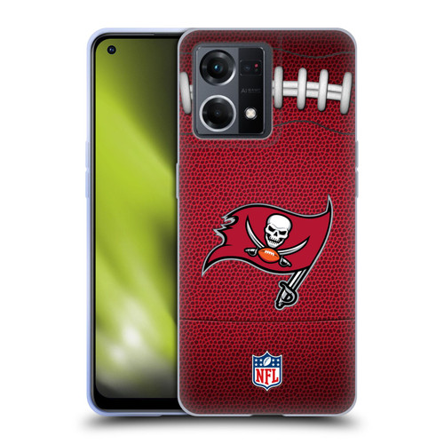 NFL Tampa Bay Buccaneers Graphics Football Soft Gel Case for OPPO Reno8 4G