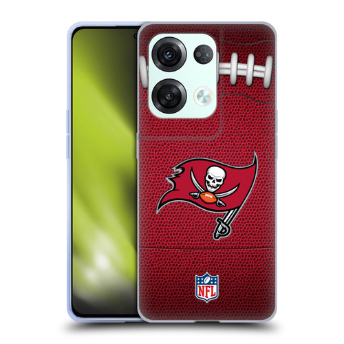 NFL Tampa Bay Buccaneers Graphics Football Soft Gel Case for OPPO Reno8 Pro