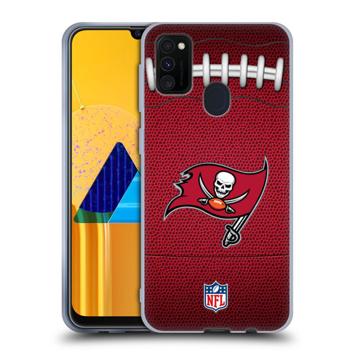 NFL Tampa Bay Buccaneers Graphics Football Soft Gel Case for Samsung Galaxy M30s (2019)/M21 (2020)