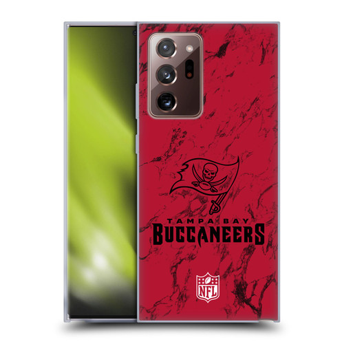 NFL Tampa Bay Buccaneers Graphics Coloured Marble Soft Gel Case for Samsung Galaxy Note20 Ultra / 5G