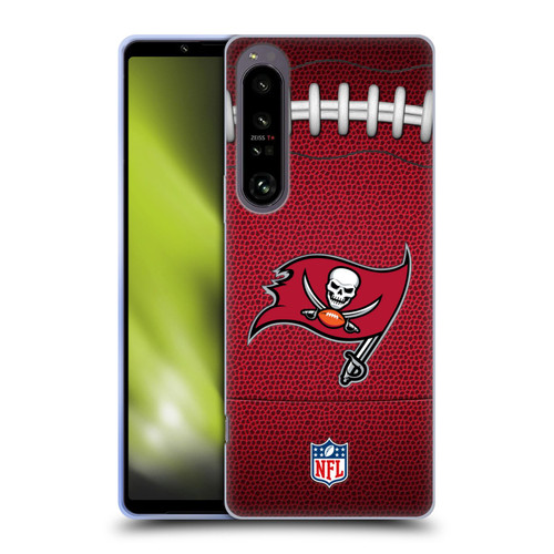 NFL Tampa Bay Buccaneers Graphics Football Soft Gel Case for Sony Xperia 1 IV