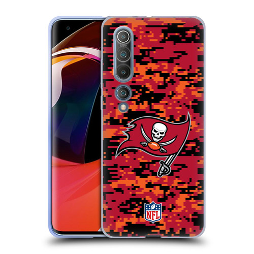 NFL Tampa Bay Buccaneers Graphics Digital Camouflage Soft Gel Case for Xiaomi Mi 10 5G / Mi 10 Pro 5G
