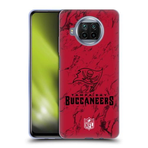 NFL Tampa Bay Buccaneers Graphics Coloured Marble Soft Gel Case for Xiaomi Mi 10T Lite 5G