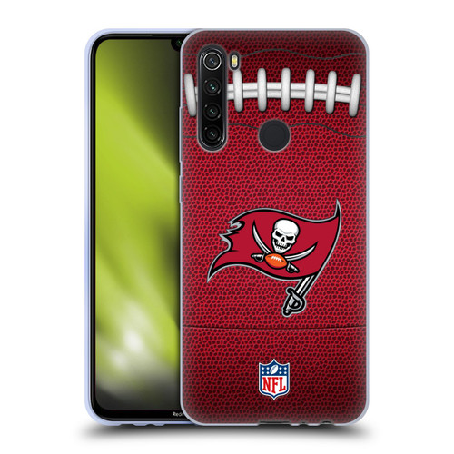 NFL Tampa Bay Buccaneers Graphics Football Soft Gel Case for Xiaomi Redmi Note 8T