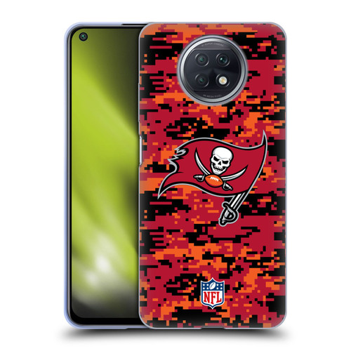NFL Tampa Bay Buccaneers Graphics Digital Camouflage Soft Gel Case for Xiaomi Redmi Note 9T 5G