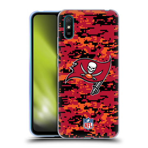 NFL Tampa Bay Buccaneers Graphics Digital Camouflage Soft Gel Case for Xiaomi Redmi 9A / Redmi 9AT