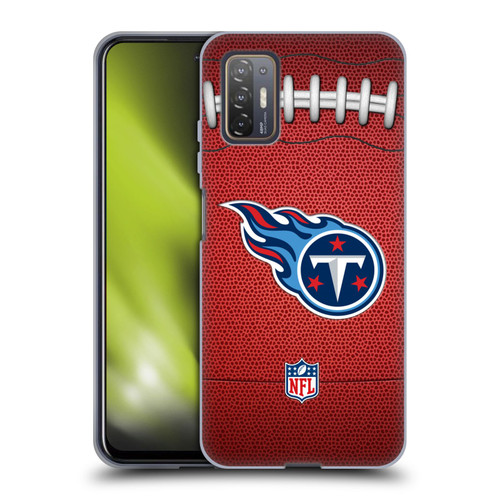 NFL Tennessee Titans Graphics Football Soft Gel Case for HTC Desire 21 Pro 5G