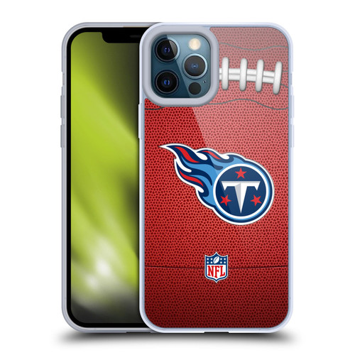NFL Tennessee Titans Graphics Football Soft Gel Case for Apple iPhone 12 Pro Max