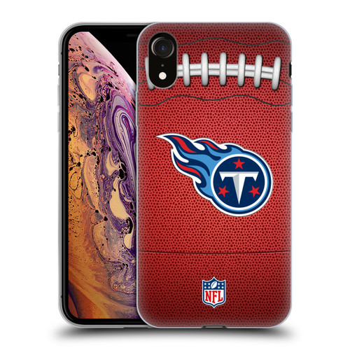 NFL Tennessee Titans Graphics Football Soft Gel Case for Apple iPhone XR