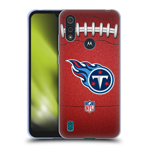 NFL Tennessee Titans Graphics Football Soft Gel Case for Motorola Moto E6s (2020)