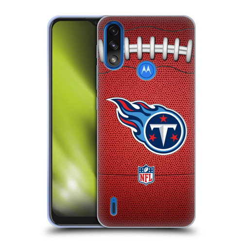 NFL Tennessee Titans Graphics Football Soft Gel Case for Motorola Moto E7 Power / Moto E7i Power