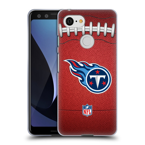 NFL Tennessee Titans Graphics Football Soft Gel Case for Google Pixel 3