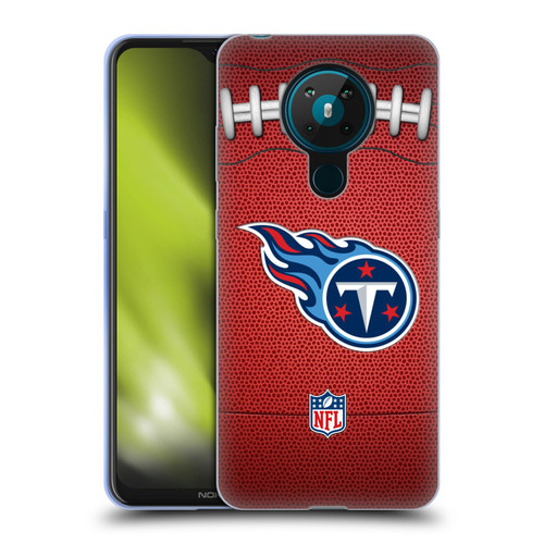 NFL Tennessee Titans Graphics Football Soft Gel Case for Nokia 5.3