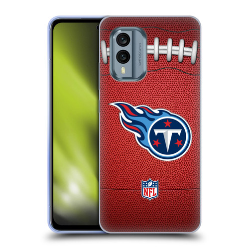 NFL Tennessee Titans Graphics Football Soft Gel Case for Nokia X30