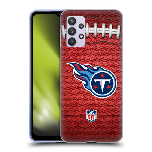 NFL Tennessee Titans Graphics Football Soft Gel Case for Samsung Galaxy A32 5G / M32 5G (2021)