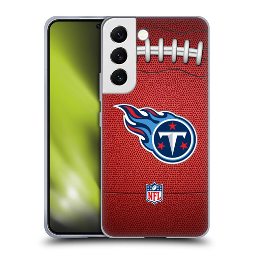 NFL Tennessee Titans Graphics Football Soft Gel Case for Samsung Galaxy S22 5G