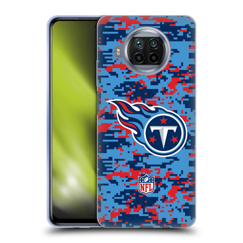 NFL Tennessee Titans Graphics Digital Camouflage Soft Gel Case for Xiaomi Mi 10T Lite 5G