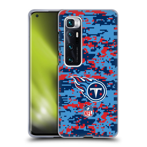 NFL Tennessee Titans Graphics Digital Camouflage Soft Gel Case for Xiaomi Mi 10 Ultra 5G