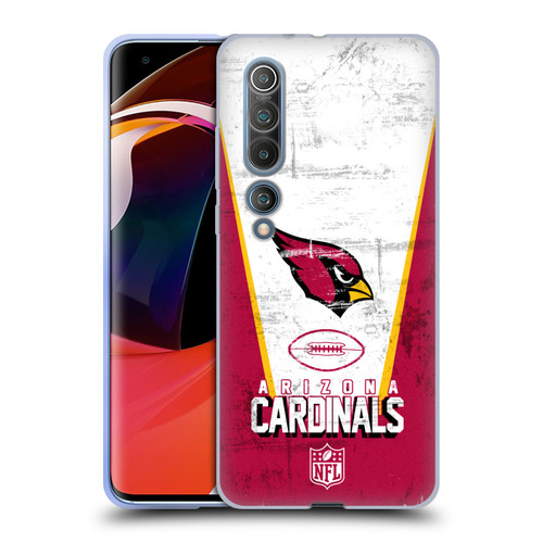 NFL Arizona Cardinals Logo Art Banner Soft Gel Case for Xiaomi Mi 10 5G / Mi 10 Pro 5G