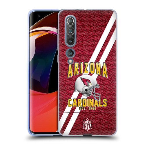 NFL Arizona Cardinals Logo Art Football Stripes Soft Gel Case for Xiaomi Mi 10 5G / Mi 10 Pro 5G