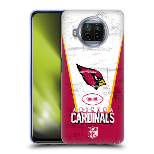 NFL Arizona Cardinals Logo Art Banner Soft Gel Case for Xiaomi Mi 10T Lite 5G