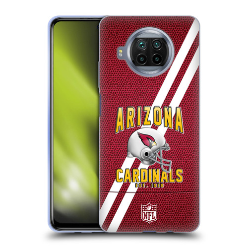 NFL Arizona Cardinals Logo Art Football Stripes Soft Gel Case for Xiaomi Mi 10T Lite 5G
