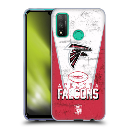 NFL Atlanta Falcons Logo Art Banner Soft Gel Case for Huawei P Smart (2020)