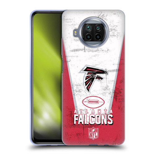 NFL Atlanta Falcons Logo Art Banner Soft Gel Case for Xiaomi Mi 10T Lite 5G